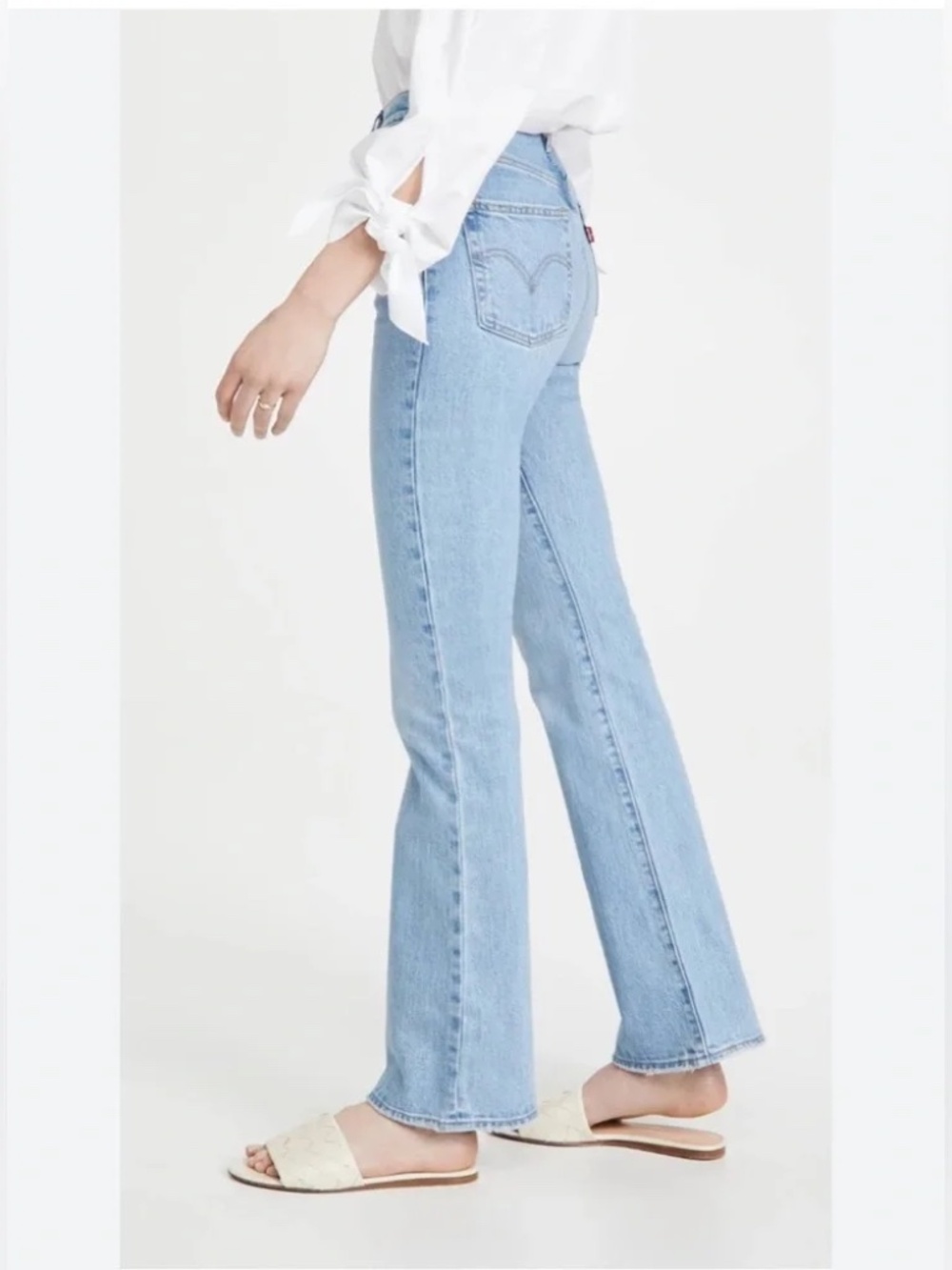 Levis Ribcage Bootcut Jeans - Picture 2 of 4